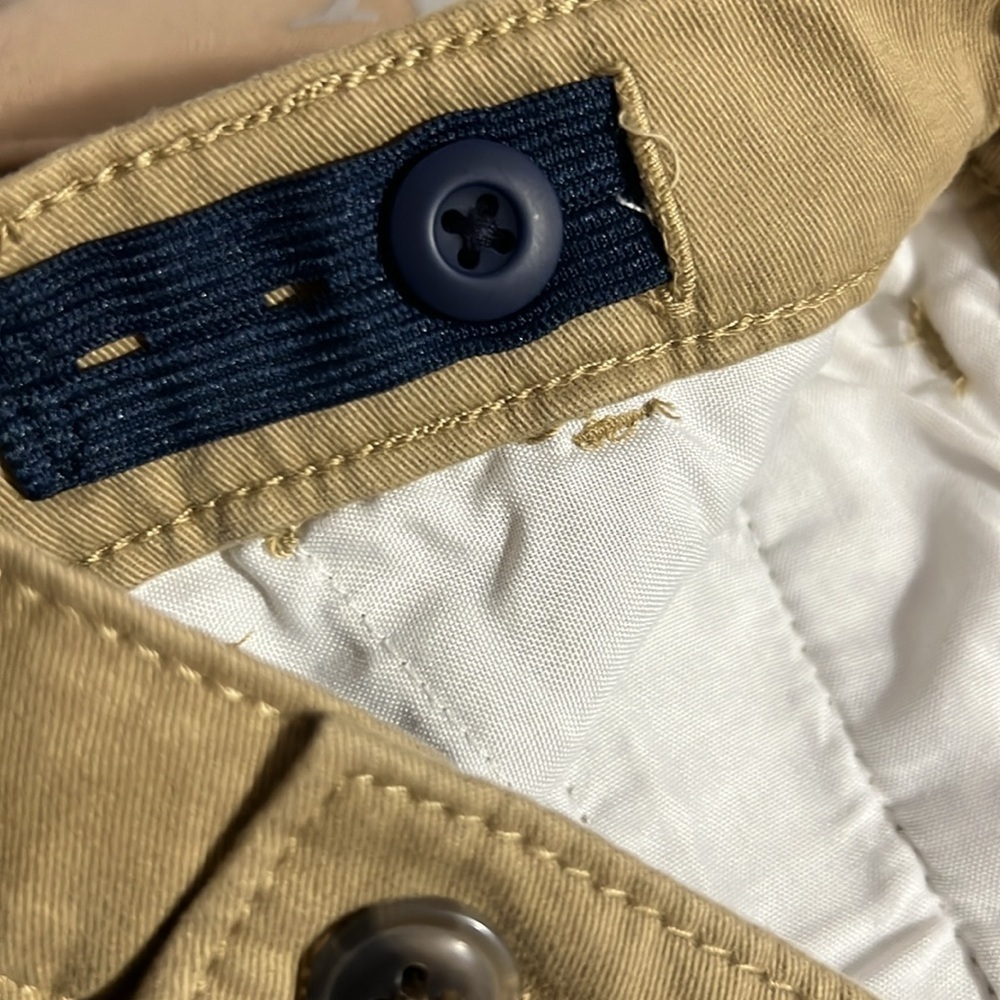 The Children's Place Big Boys Chino Pants Size 10 Skinny Stretch Flax New Khaki - Picture 8 of 8
